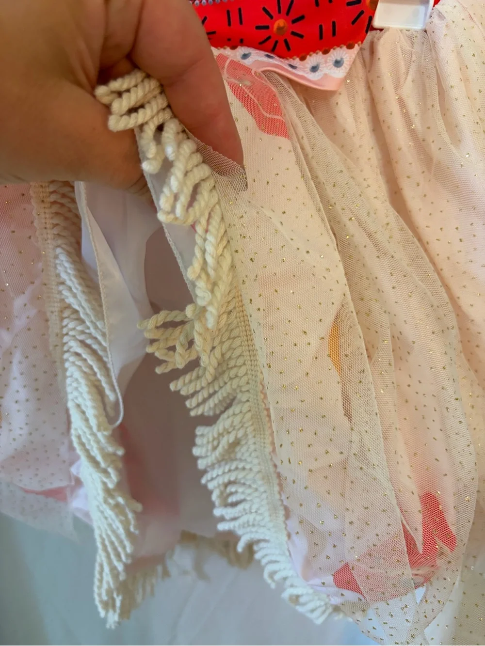 NWOT Hawaiian Princess Moana inspired girls dress size 5/6Y